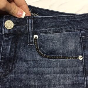American Eagle embellished skinny jeans